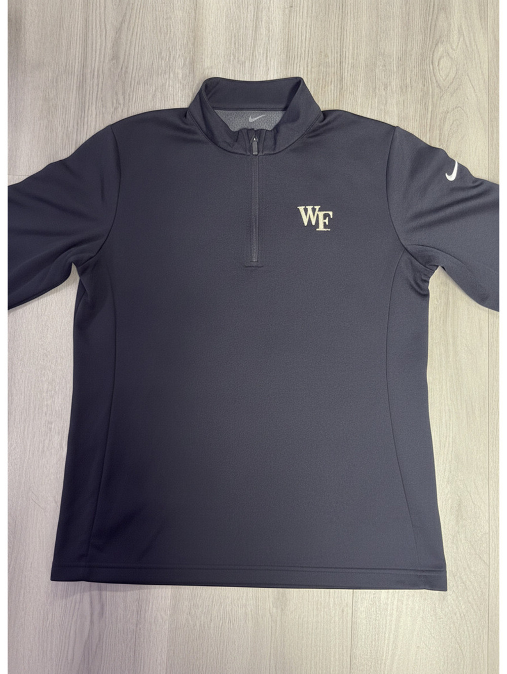 Nike Dri-FIT UV Victory 1/2 Zip Top Wake Forest Black Medium